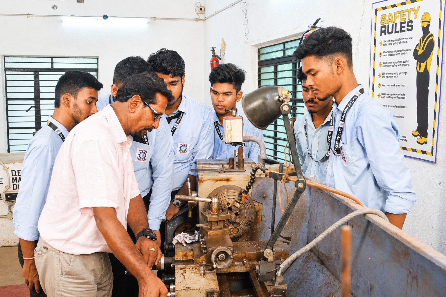 Fitter Training at Kalyani ITI